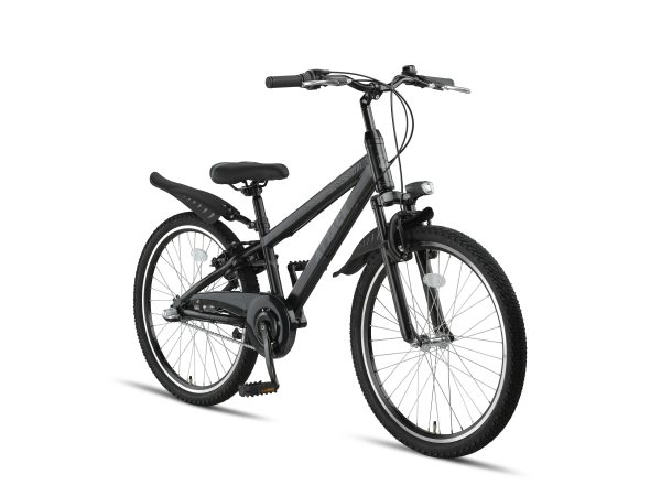 Altec Attack 24 inch MTB N-3 Zwart-Zilver
