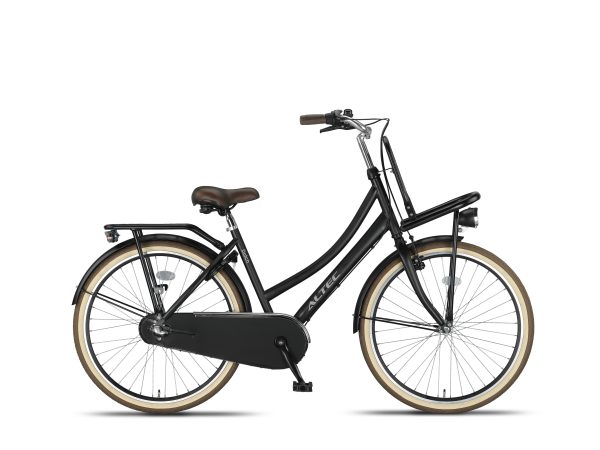 Altec Dutch 26inch Transportfiets Mat Zwart