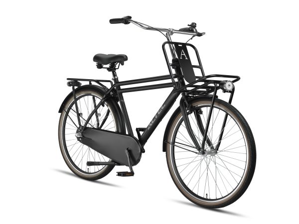 Altec Dutch 28inch Transportfiets N-3 Heren 57cm Mat zwart