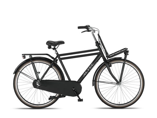 Altec Dutch 28inch Transportfiets N-3 Heren 57cm Mat zwart