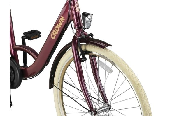 Crown Rio 28inch PLUS N3 Damesfiets 53cm Maroon RRR