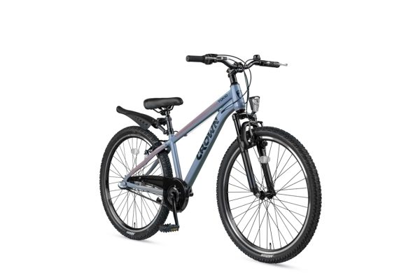 Crown Tokio 24 inch MTB N-3 Grey-Red RRR