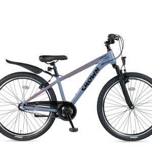 Crown Tokio 24 inch MTB N-3 Grey-Red RRR