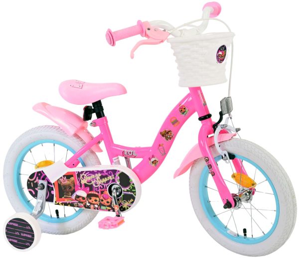 Dolls Kinderfiets – Meisjes – 14 inch – Roze