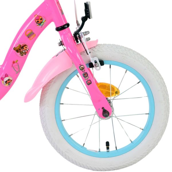 Dolls Kinderfiets – Meisjes – 14 inch – Roze