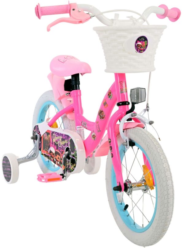 Dolls Kinderfiets – Meisjes – 14 inch – Roze