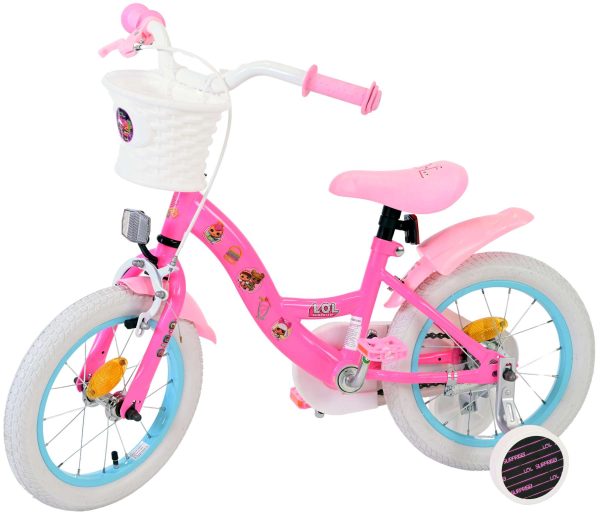 Dolls Kinderfiets – Meisjes – 14 inch – Roze