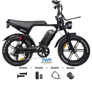 OUXI V8 Pro Max – E-Fatbike 24″ – Zwart OUXI V8 Pro Max – E-Fatbike 24″ – Zwart