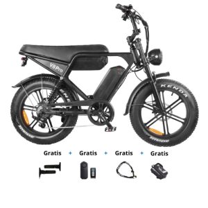 OUXI V8 Pro – Fatbike Dubbele Accu 20″ – Zwart 2025 OUXI V8 Pro – Fatbike Dubbele Accu 20″ – Zwart 2025