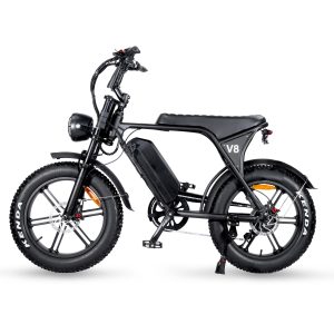 OUXI V8 5.0 – C80  Elektrische Fatbike – Zwart 2025