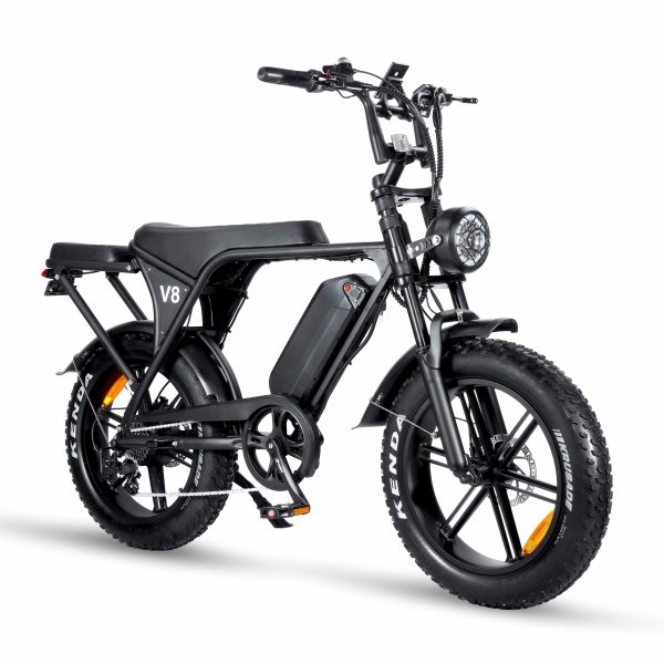 OUXI V8 5.0 – C80 Plus – Elektrische Fatbike – Zwart 2025