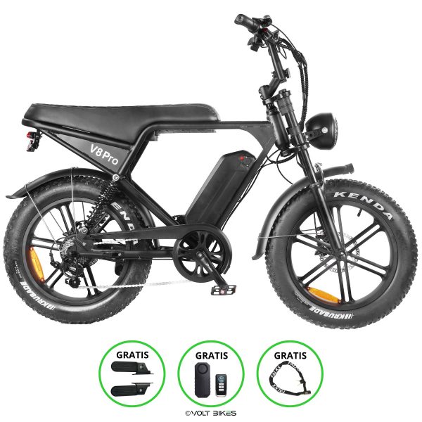Ouxi V8 – Pro E-Fatbike  20″ Zwart
