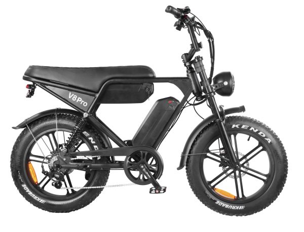 OUXI V8 Pro – Fatbike Dubbele Accu 20″ Zwart