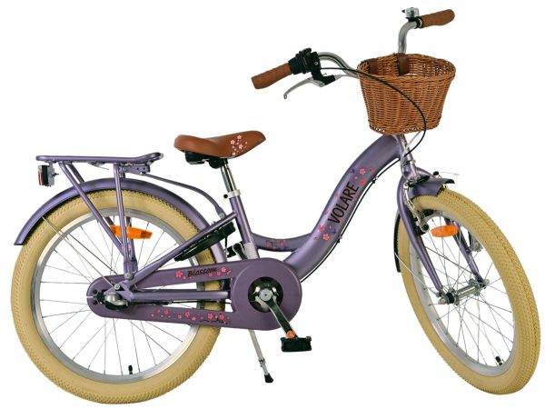 Volare Blossom Kinderfiets – Meisjes – 20 inch – Paars – Nexus 3 versnellingen