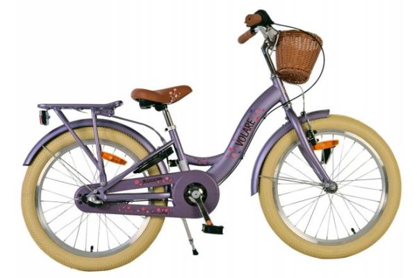 Volare Blossom Kinderfiets – Meisjes – 20 inch – Paars – Nexus 3 versnellingen