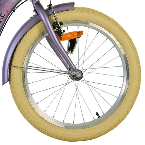 Volare Blossom Kinderfiets – Meisjes – 20 inch – Paars – Nexus 3 versnellingen