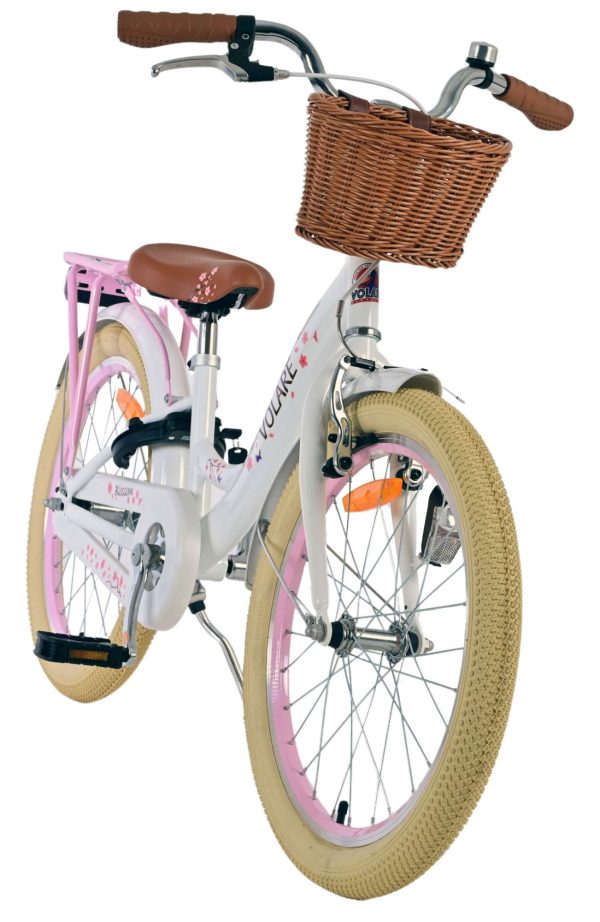 Volare Blossom Kinderfiets – Meisjes – 20 inch – Wit