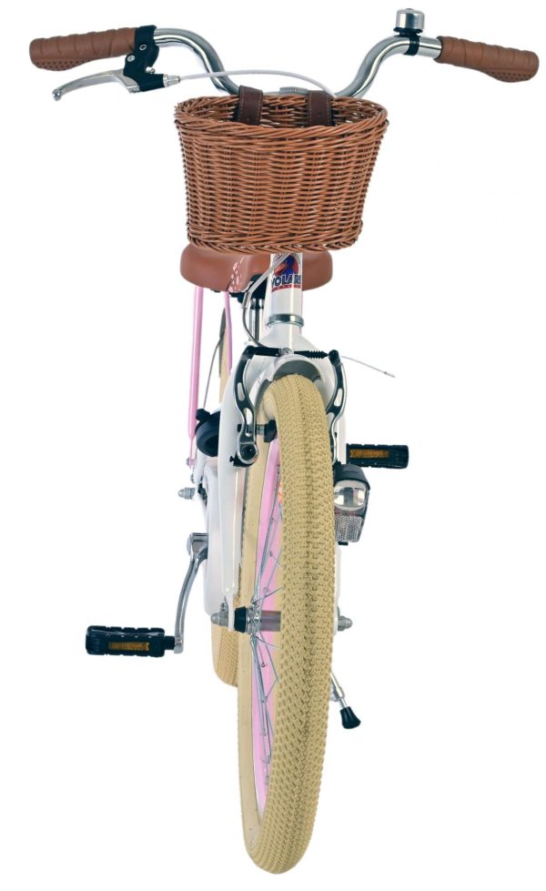 Volare Blossom Kinderfiets – Meisjes – 20 inch – Wit