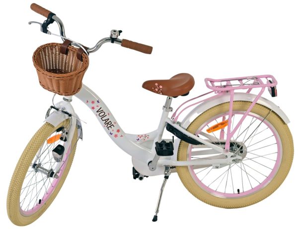 Volare Blossom Kinderfiets – Meisjes – 20 inch – Wit