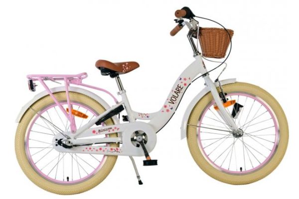 Volare Blossom Kinderfiets – Meisjes – 20 inch – Wit – Nexus 3 versnellingen