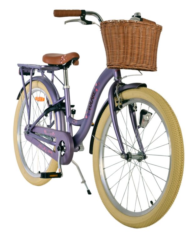 Volare Blossom Kinderfiets – Meisjes – 24 inch – Paars