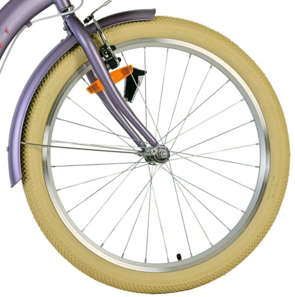 Volare Blossom Kinderfiets – Meisjes – 24 inch – Paars – Twee handremmen