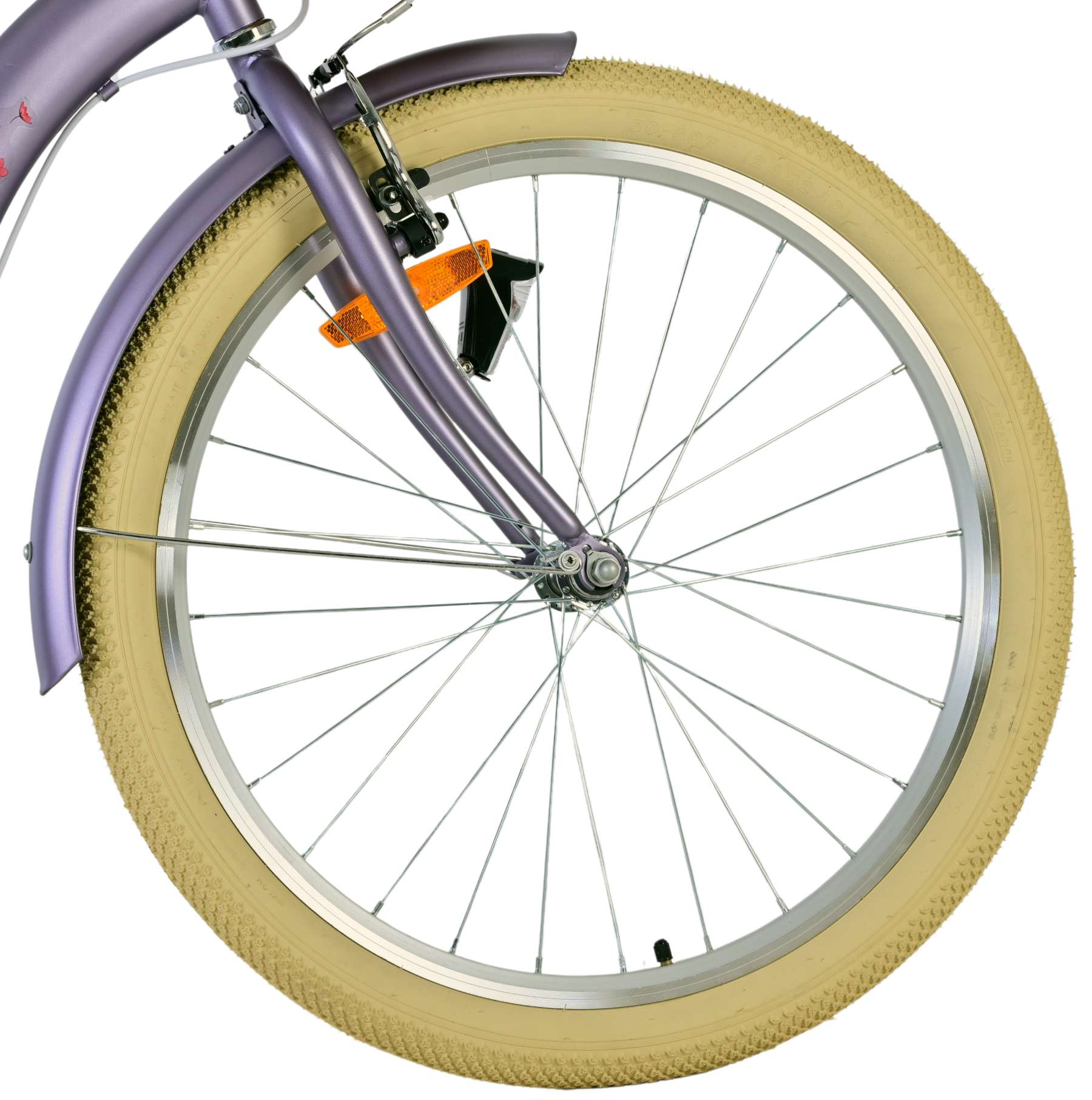Volare Blossom Kinderfiets – Meisjes – 24 inch – Paars – Twee handremmen