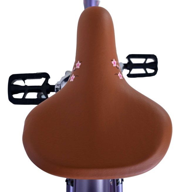 Volare Blossom Kinderfiets – Meisjes – 24 inch – Paars – Twee handremmen