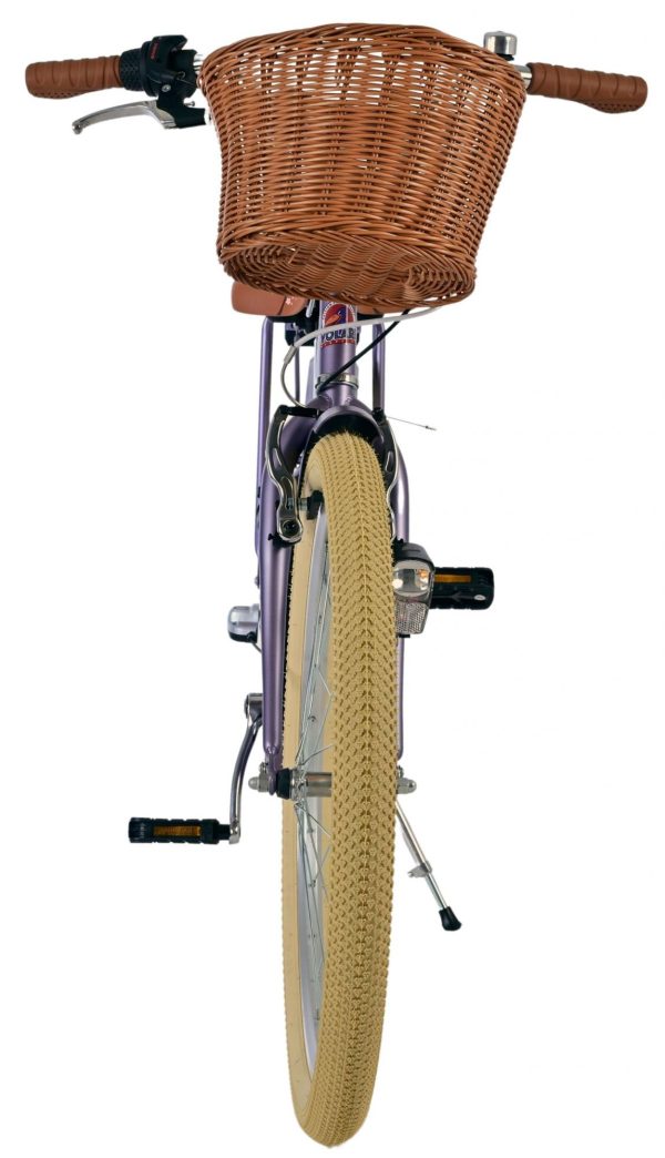 Volare Blossom Kinderfiets – Meisjes – 24 inch – Paars – 3 Versnellingen