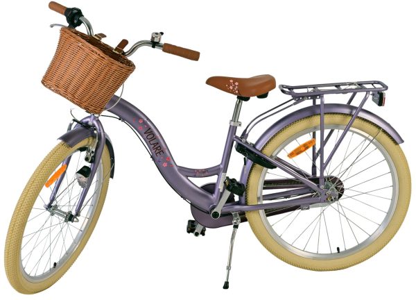 Volare Blossom Kinderfiets – Meisjes – 24 inch – Paars – 3 Versnellingen