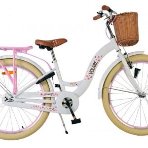 Volare Blossom Kinderfiets – Meisjes – 24 inch – Wit