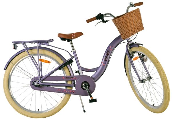 Volare Blossom Kinderfiets – Meisjes – 26 inch – Paars – Nexus 3 versnellingen