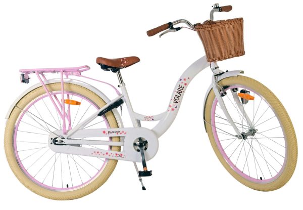 Volare Blossom Kinderfiets – Meisjes – 26 inch – Wit