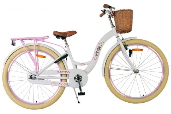 Volare Blossom Kinderfiets – Meisjes – 26 inch – Wit