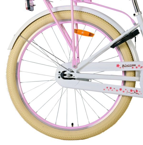 Volare Blossom Kinderfiets – Meisjes – 26 inch – Wit
