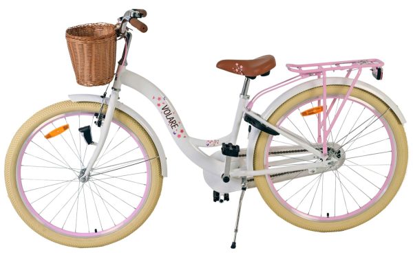 Volare Blossom Kinderfiets – Meisjes – 26 inch – Wit