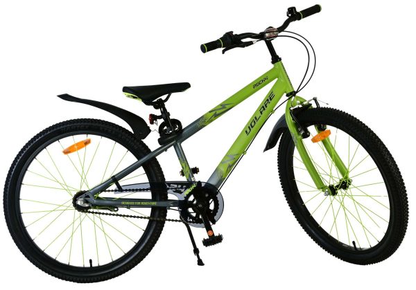 Volare Rocky Kinderfiets – 24 inch – Groen – Shimano Nexus 3 versnellingen