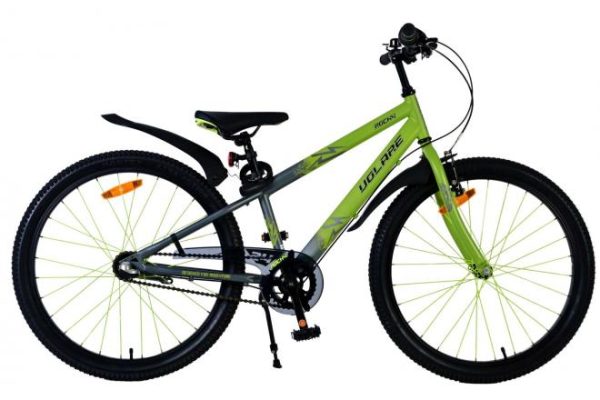 Volare Rocky Kinderfiets – 24 inch – Groen – Shimano Nexus 3 versnellingen