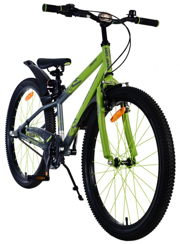 Volare Rocky Kinderfiets – 24 inch – Groen – Shimano Nexus 3 versnellingen