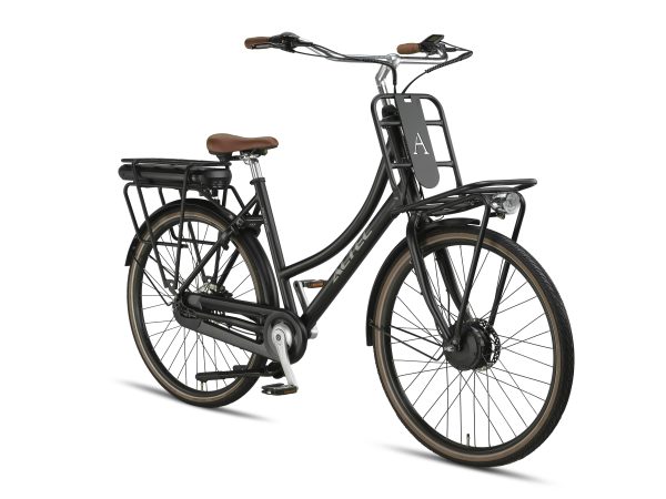 Altec Kratos  E-bike 28inch 53cm 468Wh 13Ah. N-7 Voorwielmotor HYD Mat Zwart *Pytes Accu 800052 *Lader 800053