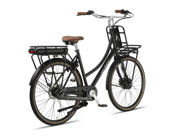 Altec Kratos  E-bike 28inch 53cm 468Wh 13Ah. N-7 Voorwielmotor HYD Mat Zwart *Pytes Accu 800052 *Lader 800053
