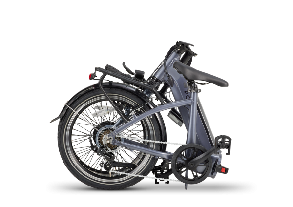 Popal E-Folt Tourer Elektrische Vouwfiets 20inch Grijs