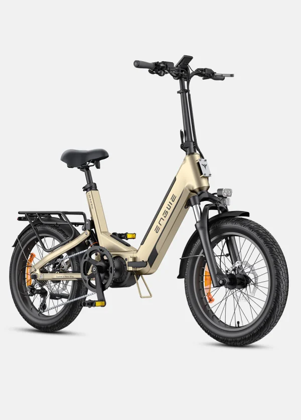 ENGWE L20 3.0 Pro Full Suspension Compact E-Bike Champagne