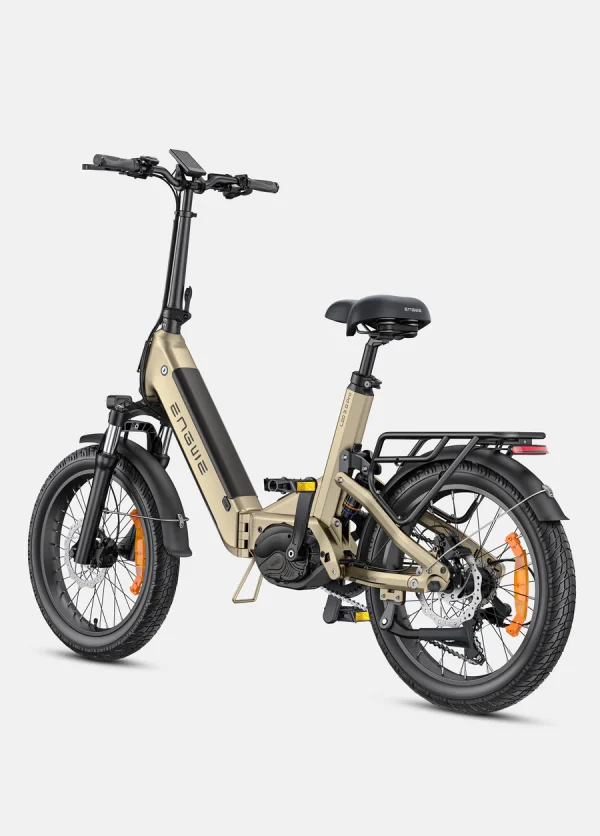 ENGWE L20 3.0 Pro Full Suspension Compact E-Bike Champagne