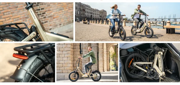 ENGWE L20 3.0 Pro Full Suspension Compact E-Bike Zwart