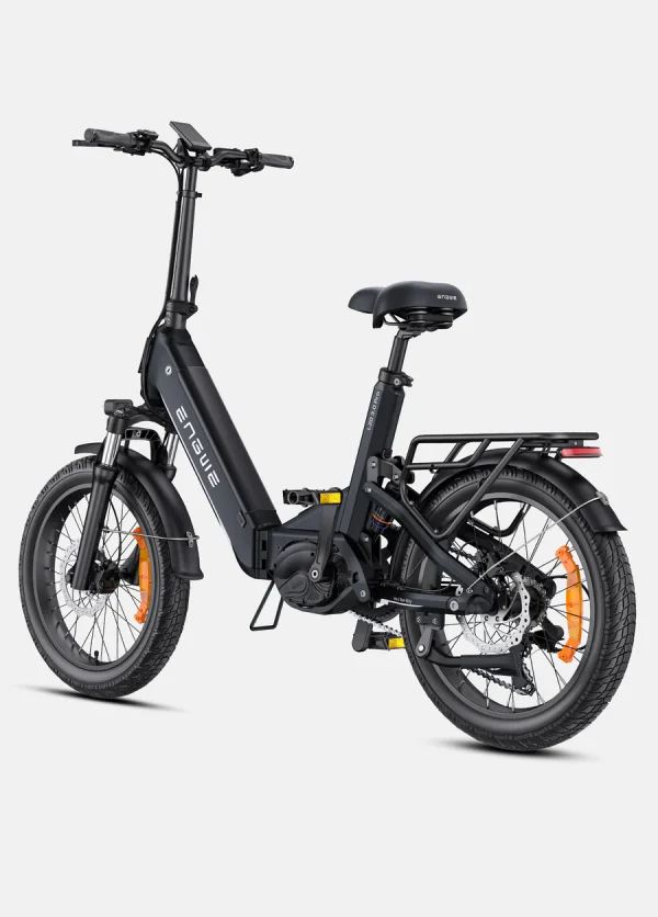 ENGWE L20 3.0 Pro Full Suspension Compact E-Bike Zwart