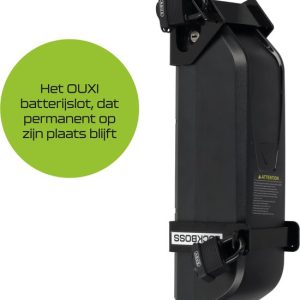 Lockboss L1 Batterijslot Voor Ouxi Fatbike V8 – H9 – C90- C80 Fatbike Slot – Zwart