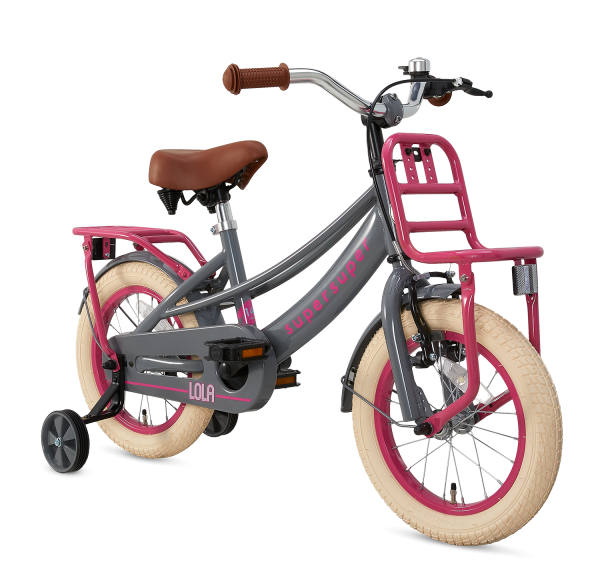 Supersuper Lola 14 Gray-Pink Griijs-Roze