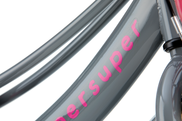 Supersuper Lola 14 Gray-Pink Griijs-Roze