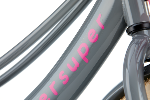 Supersuper Lola 16 Gray-Pink Griijs-Roze